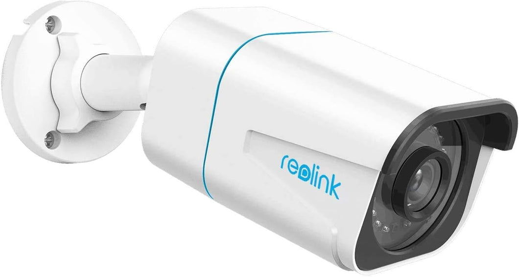 REOLINK Security Camera Outdoor System 4K, Surveillance IP PoE with Human/Vehicle/Pet Detection, 25FPS Daytime, 100F IR Night Vision, Up to 256GB microSD Card, RLC-810A, Audio and Motion Alert