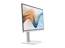 Load image into Gallery viewer, MSI Modern MD241PW 24&quot; (23.8&quot; Viewable) 1920 x 1080 FHD 75Hz IPS HDMI USB Type-C Swivel, Pivot, Height Adjust, Tilt, VESA Built-in Speakers Monitor
