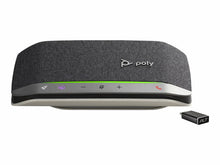 Load image into Gallery viewer, Poly Sync 20+ For Microsoft Teams (with Poly BT600C) - Speakerphone Hands-free - Bluetooth - Wireless, Wired - USB-C, USB-C Via Bluetooth Adapter - 216871-01
